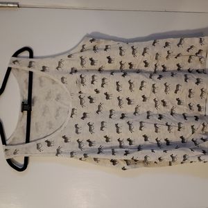 Torrid, size 3 Zebra tank
